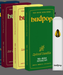 BUDPOP THC DISPOSABLE VAPE UK